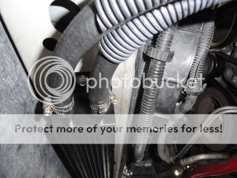 Power steering cooler install in pics